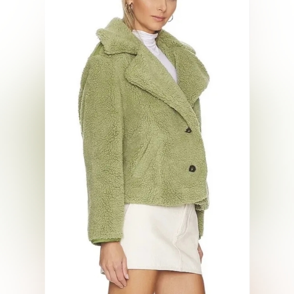 NWT Free People Joplin Cozy Teddy Jacket 🧸 $198 Medium - Picture 8 of 15